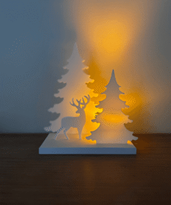 Modern Christmas Trees, Festive Candle Holder 8 Modern Christmas Trees Festive Candle Holder3