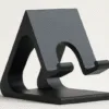 Clean A-frame Phone Stand – Minimalist Desk & Bedside Holder with Charging Gap